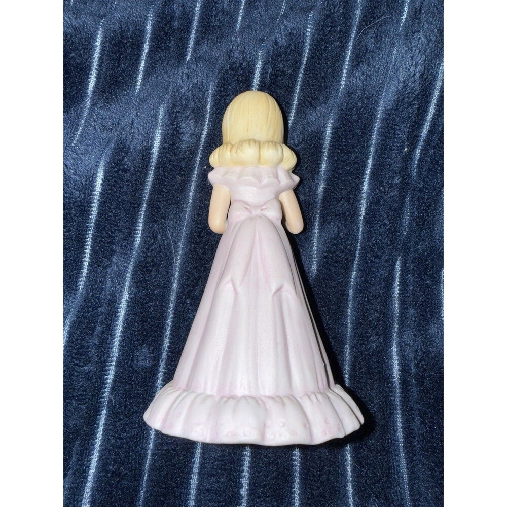 Enesco 1981 Growing Up Birthday Girls 9 Year Old Blonde Vintage Figurine - Picture 2 of 8